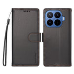 BETOPNICE for Xiaomi 17T 006 Case RFID Blocking Wallet Stand Leather Phone Cover with Wrist Strap