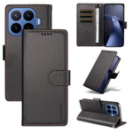 BETOPNICE for Xiaomi 17T 006 Case RFID Blocking Wallet Stand Leather Phone Cover with Wrist Strap