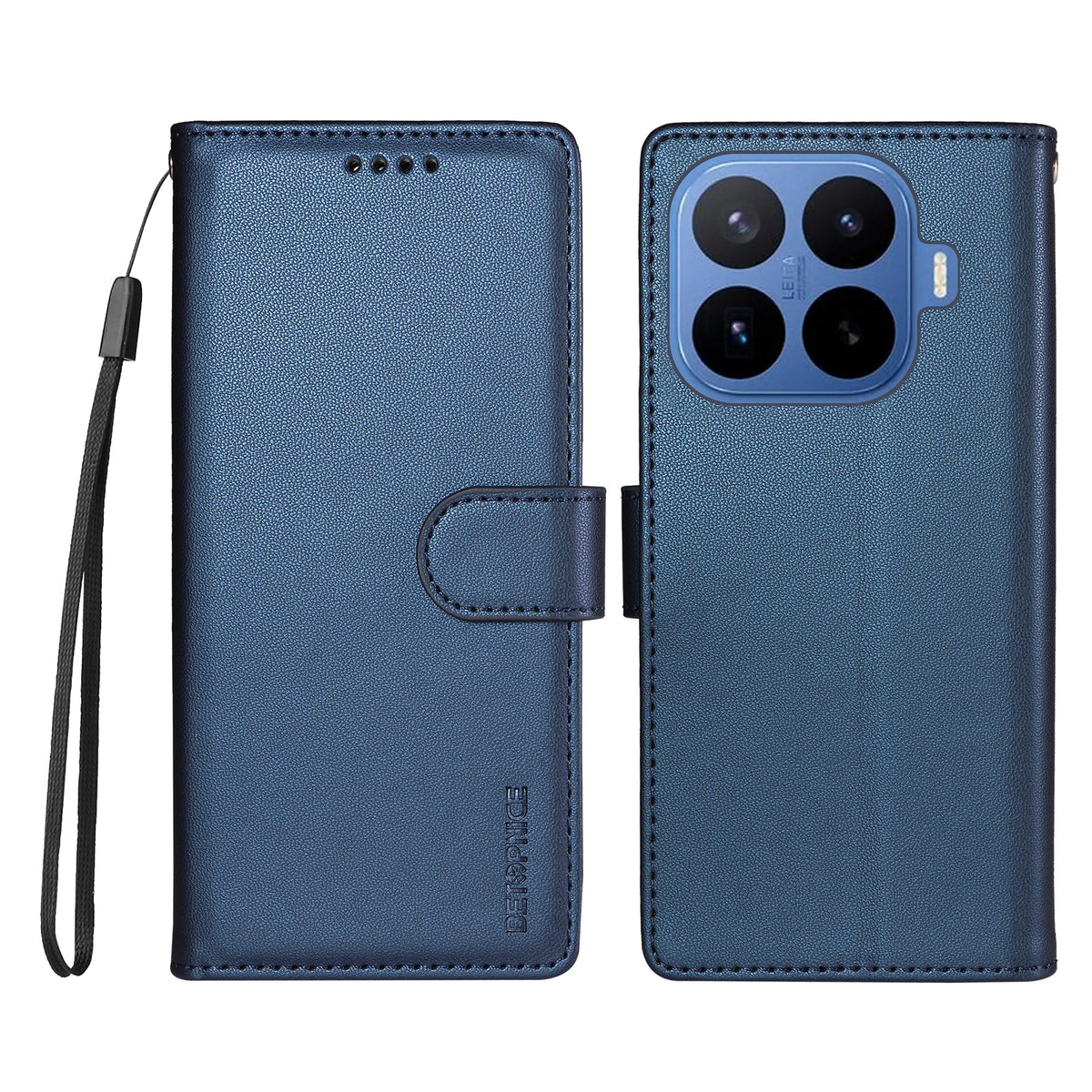 BETOPNICE for Xiaomi 17T 006 Case RFID Blocking Wallet Stand Leather Phone Cover with Wrist Strap