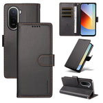 BETOPNICE for Xiaomi Poco C85x 5G / Xiaomi Redmi A7 Pro 4G (171.56mm) 006 Case RFID Blocking Wallet Stand Leather Phone Cover with Wrist Strap