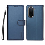 BETOPNICE for Xiaomi Poco C85x 5G / Xiaomi Redmi A7 Pro 4G (171.56mm) 006 Case RFID Blocking Wallet Stand Leather Phone Cover with Wrist Strap