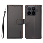 BETOPNICE för Xiaomi 17T Pro 006-skal RFID-blockerande plånboksfodral i läder med handledsrem
