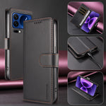 BETOPNICE for Xiaomi 17 Pro 006 Case RFID Blocking Wallet Stand Leather Phone Cover with Wrist Strap