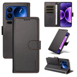BETOPNICE for Xiaomi 17 Pro 006 Case RFID Blocking Wallet Stand Leather Phone Cover with Wrist Strap