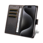 BETOPNICE for Xiaomi 17 Pro 006 Case RFID Blocking Wallet Stand Leather Phone Cover with Wrist Strap