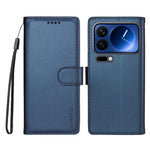 BETOPNICE for Xiaomi 17 Pro 006 Case RFID Blocking Wallet Stand Leather Phone Cover with Wrist Strap