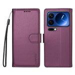 BETOPNICE for Xiaomi 17 Pro 006 Case RFID Blocking Wallet Stand Leather Phone Cover with Wrist Strap