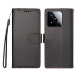 BETOPNICE for Xiaomi 17 Max 006 Case RFID Blocking Wallet Stand Leather Phone Cover with Wrist Strap