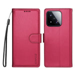 BETOPNICE for Xiaomi 17 Max 006 Case RFID Blocking Wallet Stand Leather Phone Cover with Wrist Strap