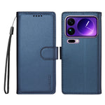 BETOPNICE för Xiaomi 17 Pro Max 006 Skal RFID-blockerande plånboksfodral i läder med handledsrem