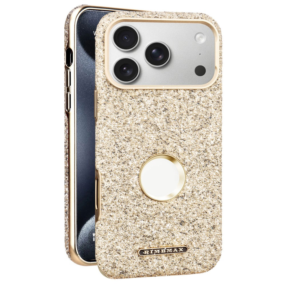RIMEMAX R47 for iPhone 18 Pro Max / 17 Pro Max Magnetic Case PC + TPU Glitter Phone Cover