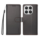 BETOPNICE for Xiaomi 17 006 Case RFID Blocking Wallet Stand Leather Phone Cover with Wrist Strap