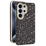 RIMEMAX R47 til Samsung Galaxy S25 Ultra, magnetisk skal i PC + TPU med glitter