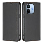 For Xiaomi Redmi Note 17 Pro Max 5G / Xiaomi Redmi Note 17 Pro+ 5G Leather Wallet Case Magnetic Closure RFID Blocking Phone Cover