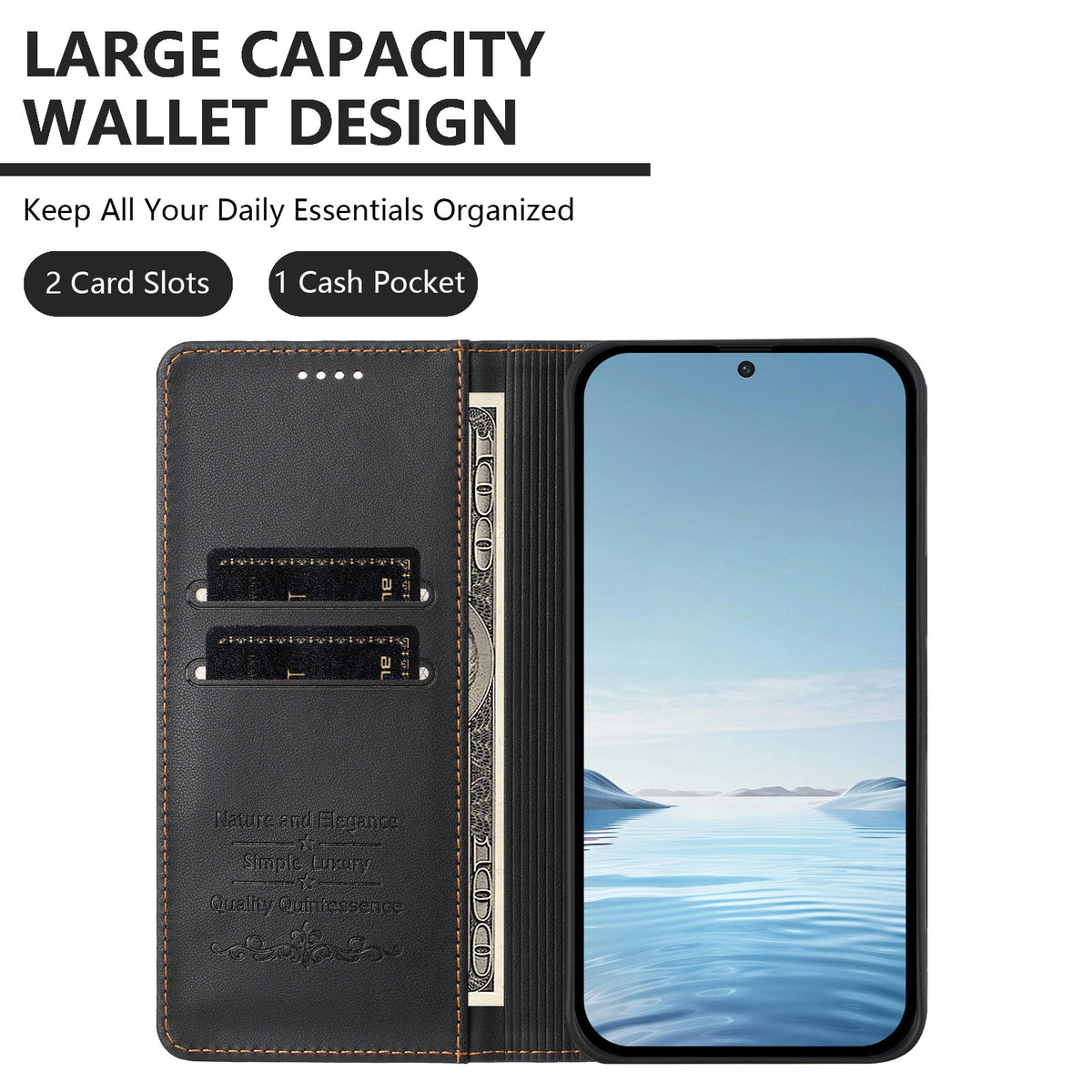 For Xiaomi Redmi Note 17 Pro Max 5G / Xiaomi Redmi Note 17 Pro+ 5G Leather Wallet Case Magnetic Closure RFID Blocking Phone Cover