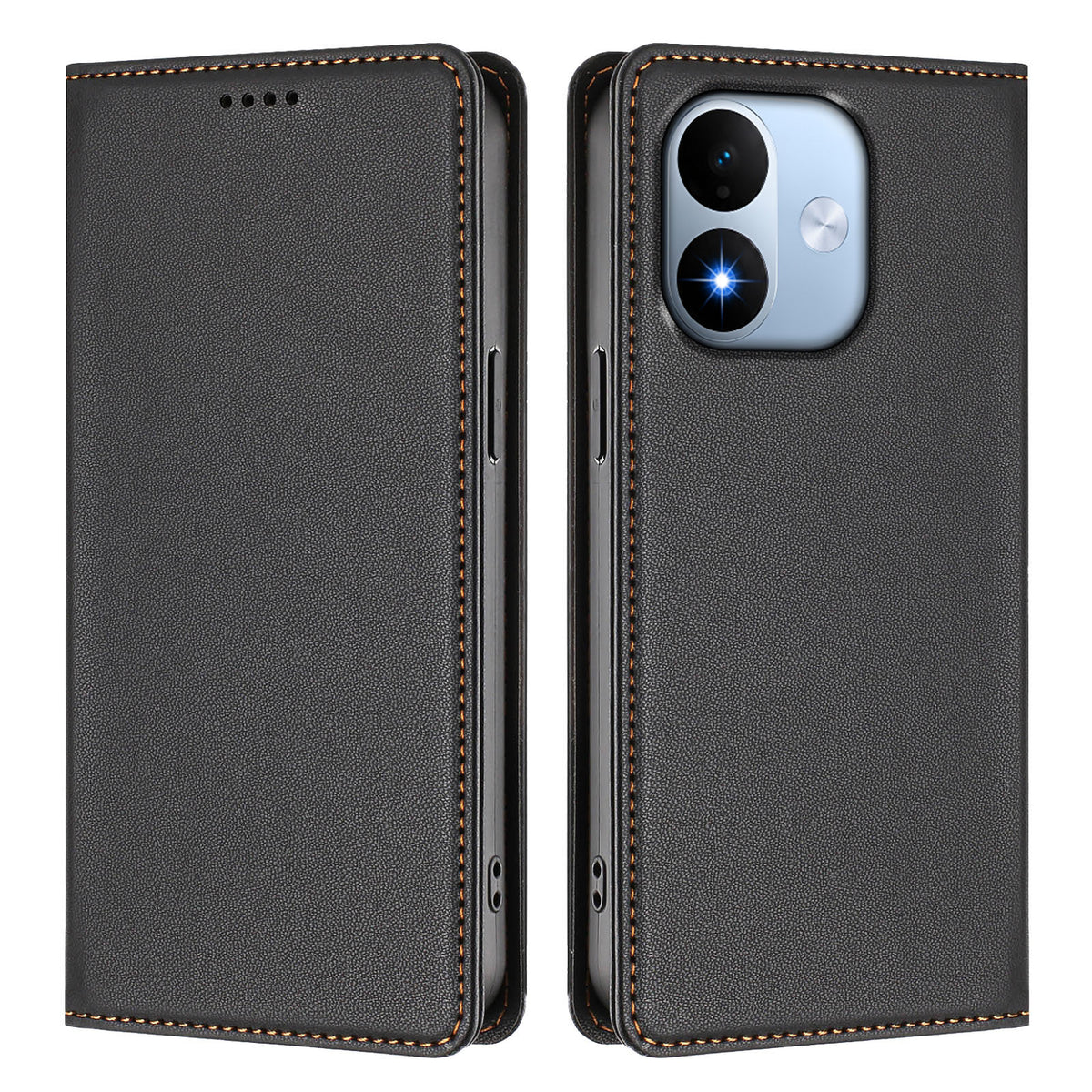 For Xiaomi Redmi Note 17 4G (Global) / Note 17 5G (Global) / Note 17 (India / China) 5G Leather Wallet Case Magnetic Closure RFID Blocking Phone Cover