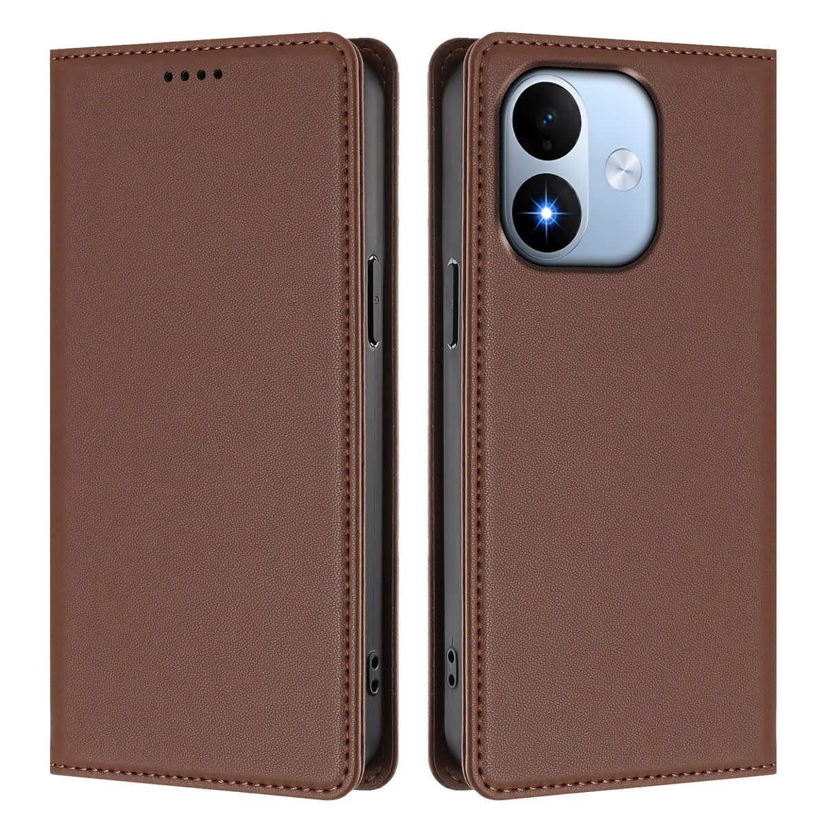 For Xiaomi Redmi Note 17 4G (Global) / Note 17 5G (Global) / Note 17 (India / China) 5G Leather Wallet Case Magnetic Closure RFID Blocking Phone Cover