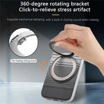For Samsung Galaxy A37 5G Case Magnetic Kickstand PU Leather + PC + TPU Gradient Phone Cover