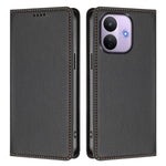 For Xiaomi Redmi Note 17 Pro 5G Leather Wallet Case Magnetic Closure RFID Blocking Phone Cover