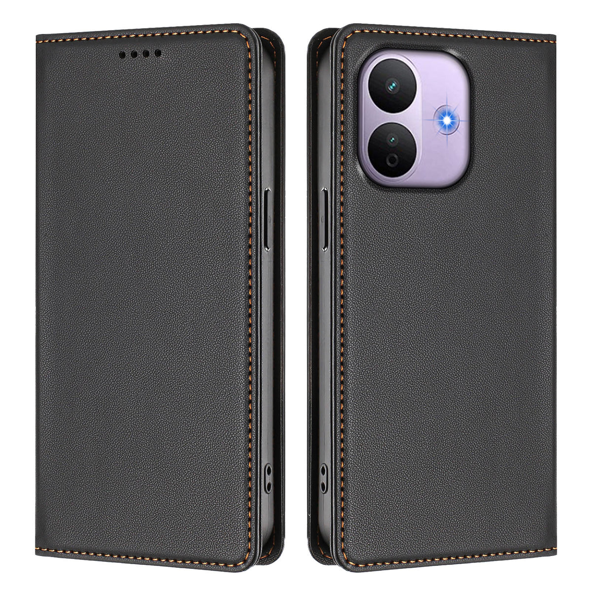 For Xiaomi Redmi Note 17 Pro 5G Leather Wallet Case Magnetic Closure RFID Blocking Phone Cover