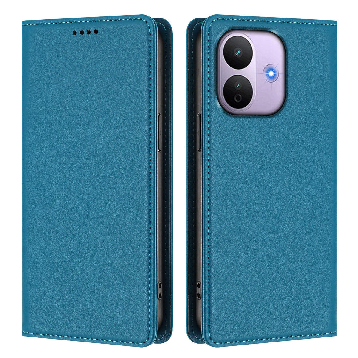 For Xiaomi Redmi Note 17 Pro 5G Leather Wallet Case Magnetic Closure RFID Blocking Phone Cover