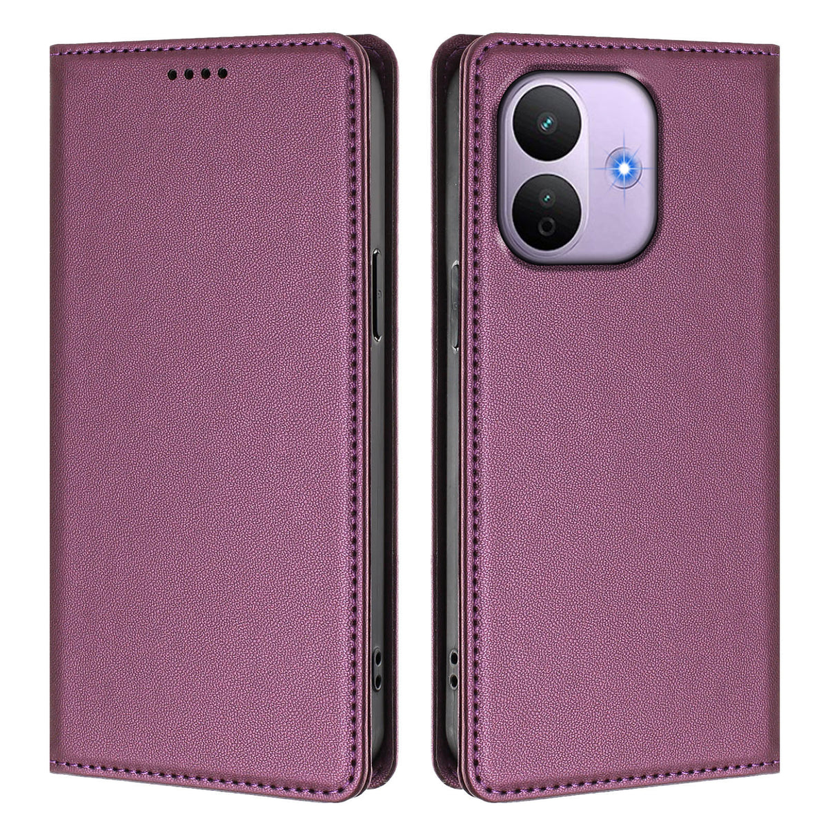 For Xiaomi Redmi Note 17 Pro 5G Leather Wallet Case Magnetic Closure RFID Blocking Phone Cover