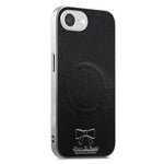 For iPhone 17th / 16th Magnetic Case Butterfly Bow Pattern PU Leather + TPU + PC Shockproof Phone Cover