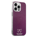For iPhone 13 Pro Max Magnetic Case Butterfly Bow Pattern PU Leather + TPU + PC Shockproof Phone Cover