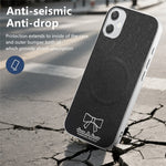 Til Samsung Galaxy A06 4G Magnetisk Cover Sommerfugl Sløjfe Mønster PU Læder + TPU + PC Stødsikkert Telefoncover