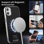 Til Samsung Galaxy A06 4G Magnetisk Cover Sommerfugl Sløjfe Mønster PU Læder + TPU + PC Stødsikkert Telefoncover