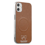 Til Samsung Galaxy A06 4G Magnetisk Cover Sommerfugl Sløjfe Mønster PU Læder + TPU + PC Stødsikkert Telefoncover
