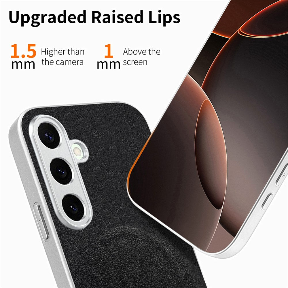 Til Samsung Galaxy A37 5G Magnetisk Etui Sløjfe Mønster PU Læder + TPU + PC Stødsikkert Telefoncover