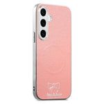 Til Samsung Galaxy A37 5G Magnetisk Etui Sløjfe Mønster PU Læder + TPU + PC Stødsikkert Telefoncover