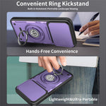 For Xiaomi Poco X8 Pro Max 5G  /  Redmi Turbo 5 Max 5G Case with Slide Camera Cover Ring Kickstand PC + TPU Phone Shell