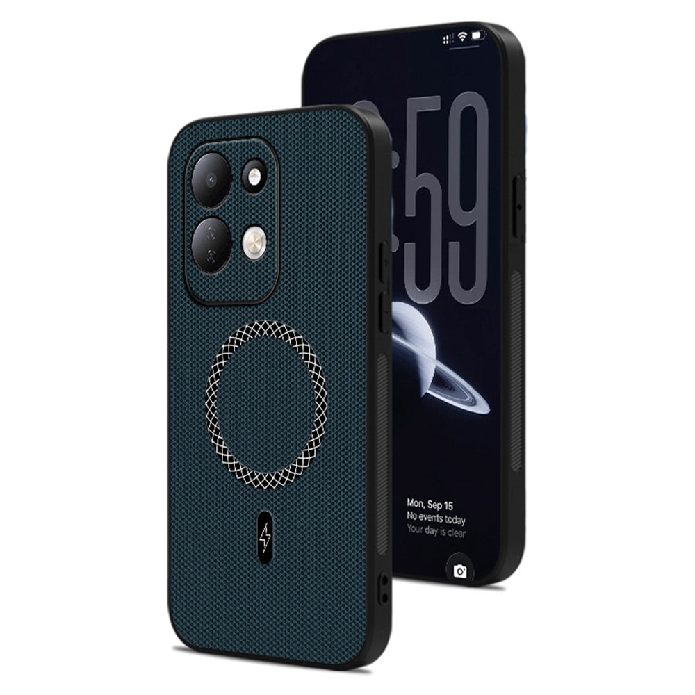 For Xiaomi Redmi 17 4G  /  Redmi 17 5G Case Triangle Texture PU Leather Shockproof Ultra Thin Cover