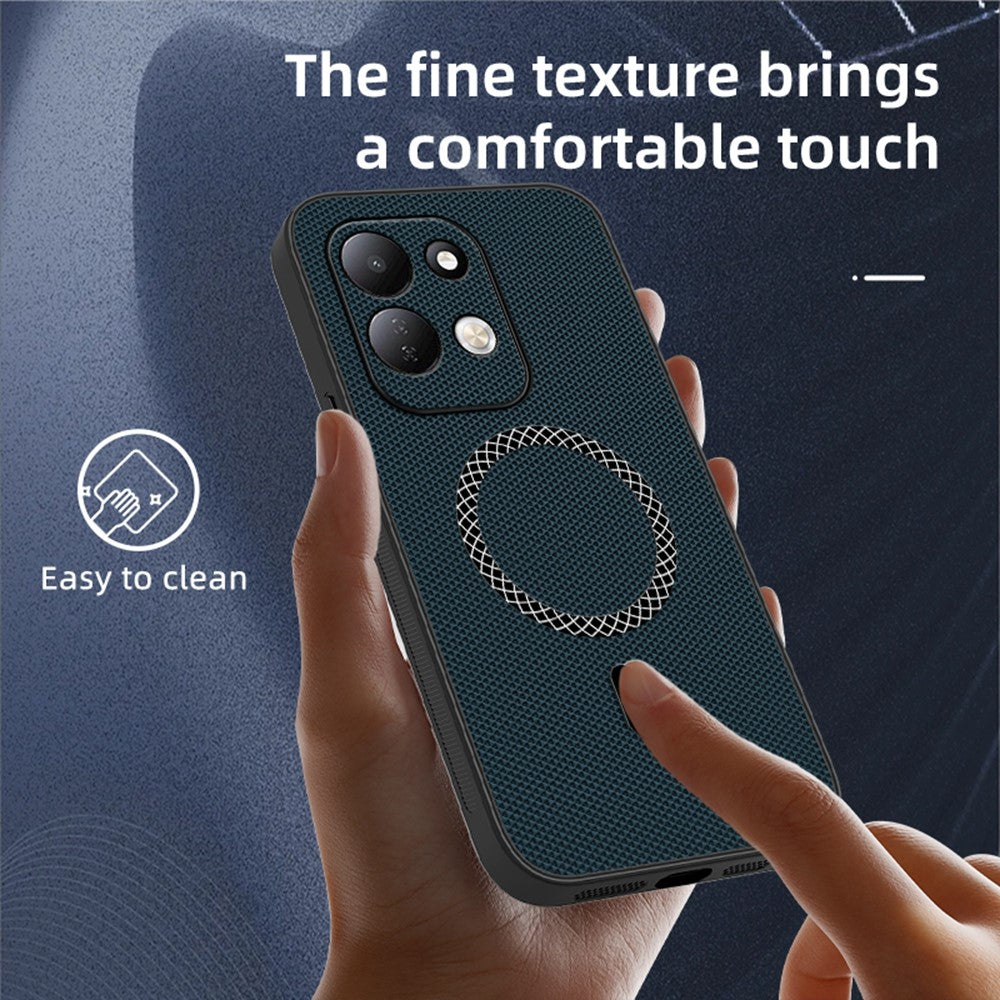 For Xiaomi Redmi 17 4G  /  Redmi 17 5G Case Triangle Texture PU Leather Shockproof Ultra Thin Cover