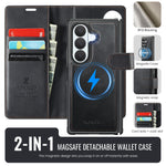 AUTSPACE for Samsung Galaxy Z Fold8 Ultra A05 Case Wallet Stand Detachable Leather Magnetic Phone Cover