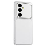 For Samsung Galaxy S26+ Phone Case Lambskin Texture PC TPU PU Leather Shockproof Protective Cover