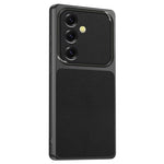 For Samsung Galaxy S26+ Phone Case Lambskin Texture PC TPU PU Leather Shockproof Protective Cover