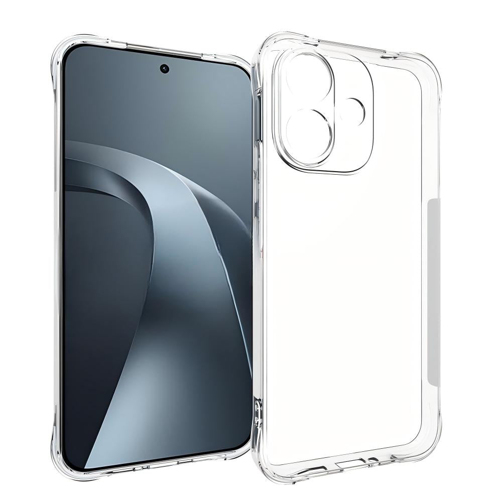 WANLONFENG for Xiaomi Redmi Note 17 Pro 5G WL2 Series TPU Case 2.0mm Phone Cover with 2Pcs Tempered Glass Films