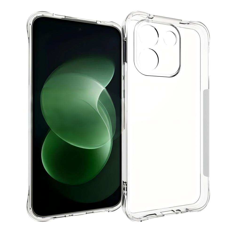 WANLONFENG for Xiaomi Redmi Note 17 Pro Max 5G / Xiaomi Redmi Note 17 Pro+ 5G TM Series Clear TPU Case 2.0mm Phone Back Cover