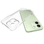 WANLONFENG for Xiaomi Redmi Note 17 Pro Max 5G / Xiaomi Redmi Note 17 Pro+ 5G TM Series Clear TPU Case 2.0mm Phone Back Cover