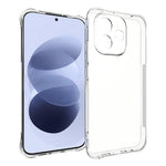WANLONFENG for Xiaomi Redmi Note 17 4G (Global) / Note 17 5G (Global) / Note 17 (India / China) 5G TM Series Clear TPU Case 2.0mm Phone Back Cover