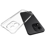WANLONFENG för Xiaomi Redmi Note 17 4G (Global) / Note 17 5G (Global) / Note 17 (Indien/Kina) 5G TM-serien genomskinligt TPU-skal 2,0 mm mobilbaksida