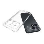WANLONFENG för Xiaomi Poco F9 Pro 5G / Xiaomi Redmi K100 Pro 5G (Kina) TM-serien genomskinligt TPU-skal 2,0 mm mobilbaksida