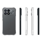 WANLONFENG för Xiaomi Poco F9 Pro 5G / Xiaomi Redmi K100 Pro 5G (Kina) TM-serien genomskinligt TPU-skal 2,0 mm mobilbaksida