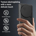 For Xiaomi Redmi Note 15 Pro 4G (Global) Magnetic Case Sliding Camera Cover TPU+PC Phone Cover with Rotating Kickstand