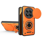 Xiaomi Redmi Note 15 Pro 4G (Global) Magnetiskt Skal Skjutbart Kameraskydd TPU+PC mobilskal med Roterande Stöd
