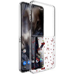 For Samsung Galaxy Z Flip8 Case Cherry Pattern Printing PC Shockproof Slim Foldable Phone Cover