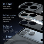 Til iPhone 18 Pro Max / 17 Pro Max cover kompatibel med MagSafe TPU + PC Hybrid Matte Finish telefoncover